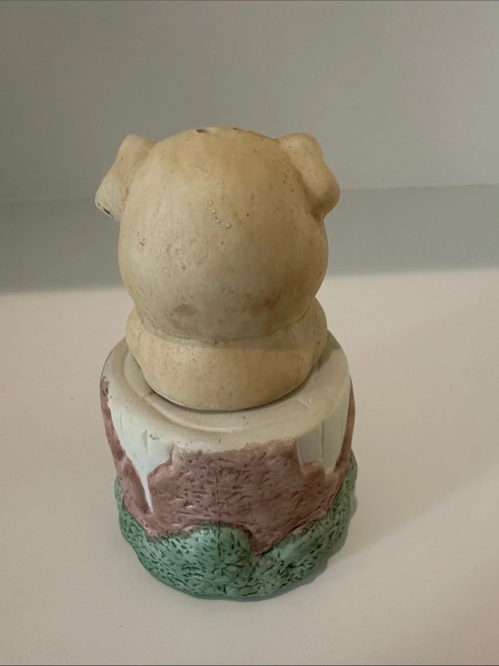 Vintage Ceramic Pig Salt and Pepper Shaker Set